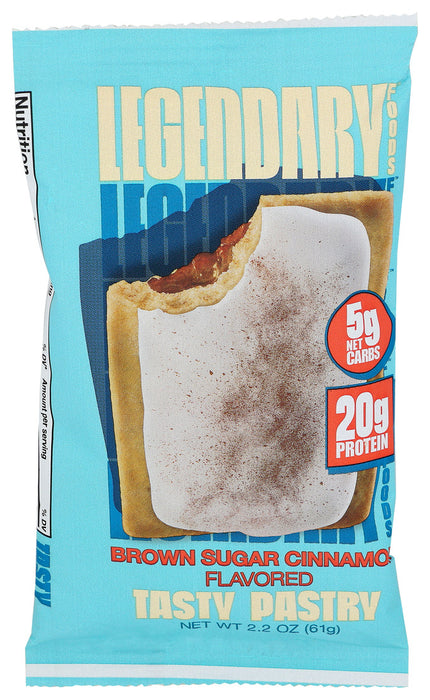 Legendary Foods  Tasty Pastry Cinnamon Brown Sugar   2.2 Oz