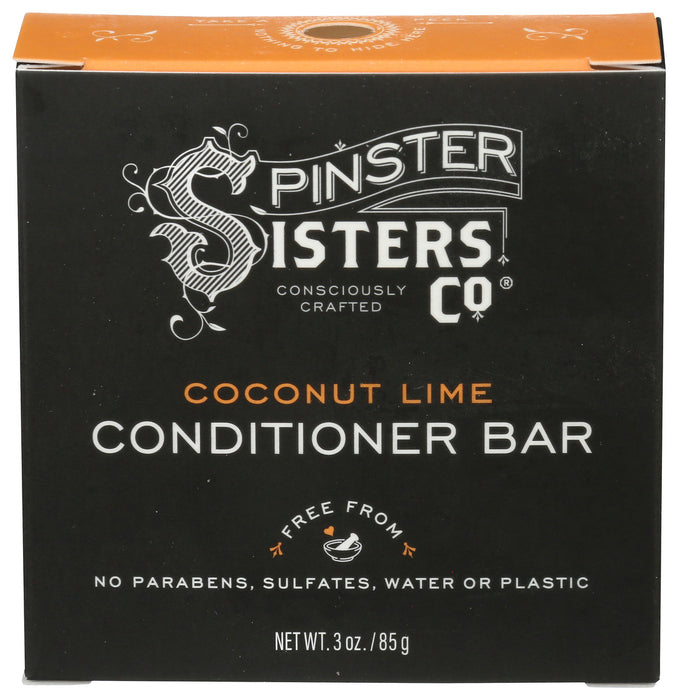 Spinster Sisters Co. Conditioner Bar Coconut Lime 3 oz