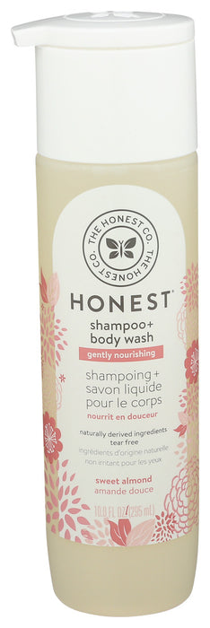 The Honest Co.  Shampoo And Body Wash Sweet Almond  1 Each  10 Fl Oz.