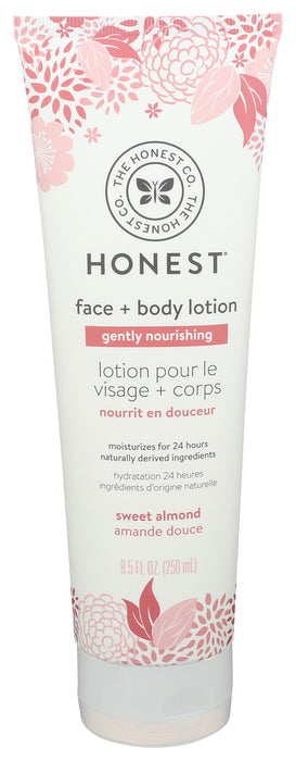 The Honest Co.  Face And Body Lotion Nourishing Sweet Almond 8.5 Fl