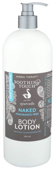 Soothing Touch  Naked Body Lotion  1 Each  32 Oz