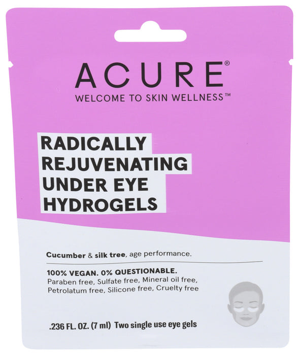 Acure  Radically Rejuvenating Under Eye Hydrogels  1 Ea