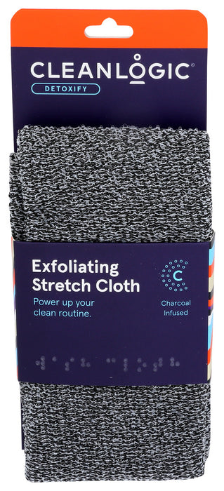 Cleanlogic   Detox Exfoliate Stretch Cloth  1 Each  1 Ct