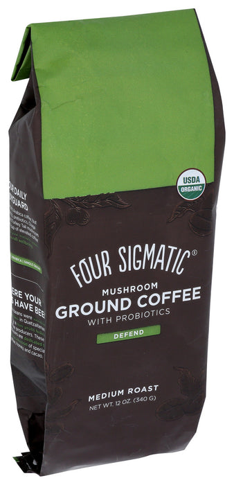 Four Sigmatic  Organic Mushroom Probiotic Coffee   12 oz