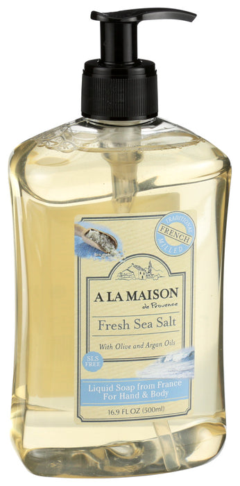 A La Maison  French Liquid Soap Fresh Sea Salt  1 Each  16.9 Fl Oz