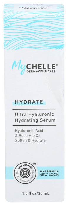 Mychelle  Hydrate Ultra Hyaluronc Hydrating Serum Box  1 Each 1 Oz