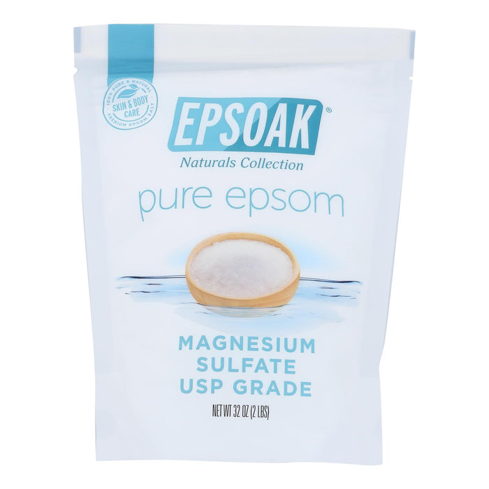 Epsoak  Pure Epsom Magnesium Sulfate Usp Grade 2 Lb