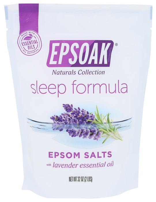 Epsoak  Epsom Salt Sleep Formula With Lavendar Essential Oils 2 Lb