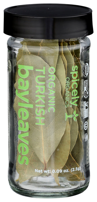 Spicely Organics  Organic Turkish Bay Leaves  .09 Oz