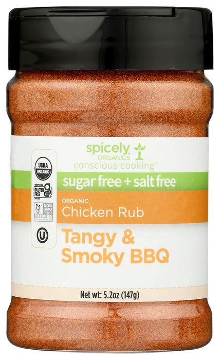 Spicely Organics  Organic Spicy Tangy Chicken Rub  5.2 Oz