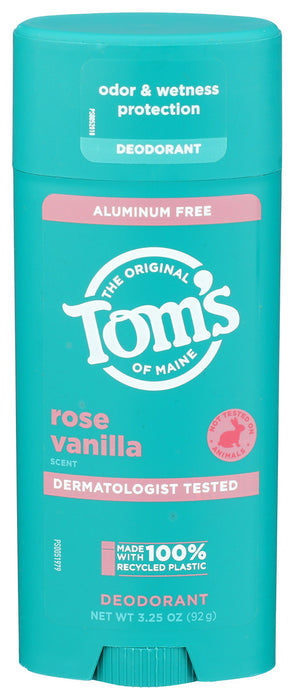 Tom's Of MaineRose Vanilla Natural Deodorant 3.25 Oz