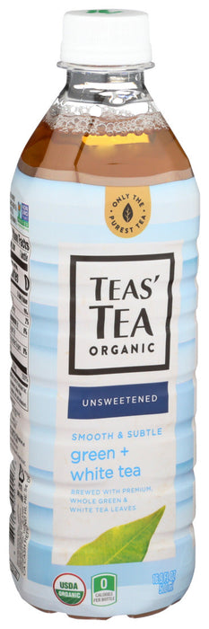 Teas` Tea  Organic Green And White Tea Unsweetened  16.9 Fl Oz