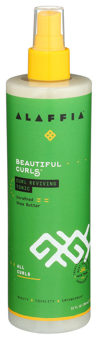 Alaffia  Beautiful Curls Curl Enhancing Refresher Spray  1 Each  12 Oz