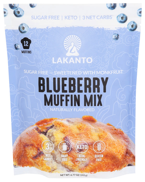 Lakanto  Sugar Free Muffin Mix Blueberry   6.77 Oz