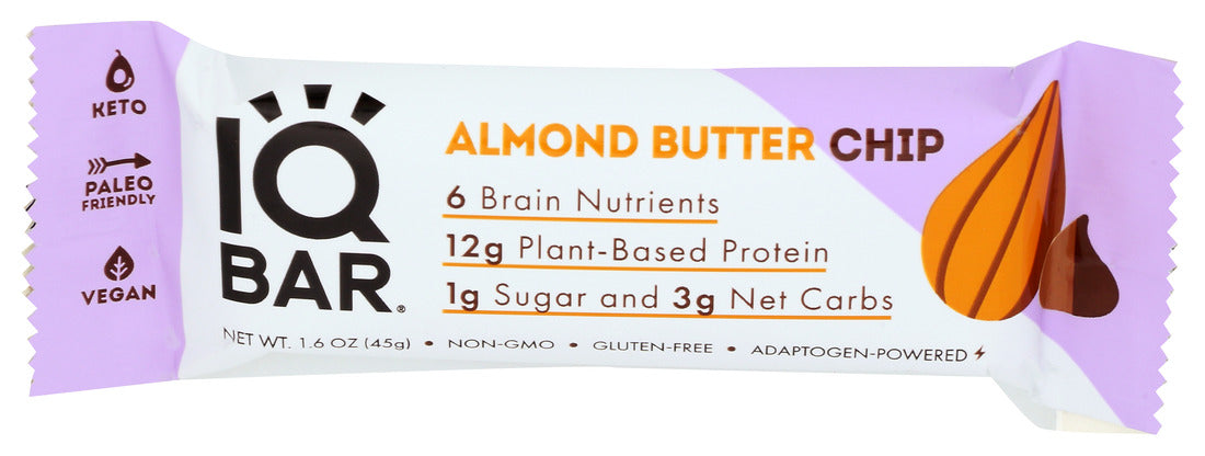 Iq Bar  Almond Butter Cup   1.6 Oz