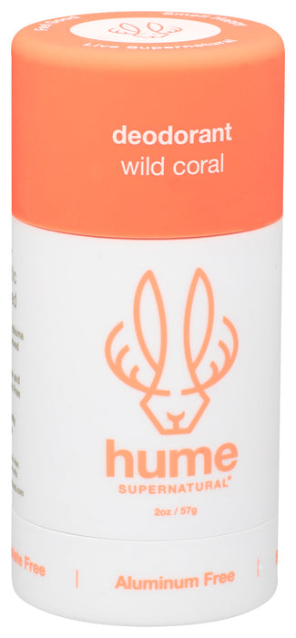 Hume Supernatural Wild Coral Deodorant 2 Oz