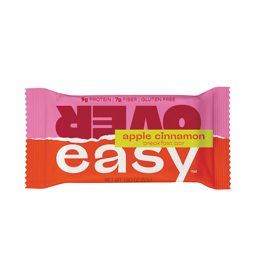 Over Easy  Breakfast Bar Apple Cinnamn   1.8 Oz