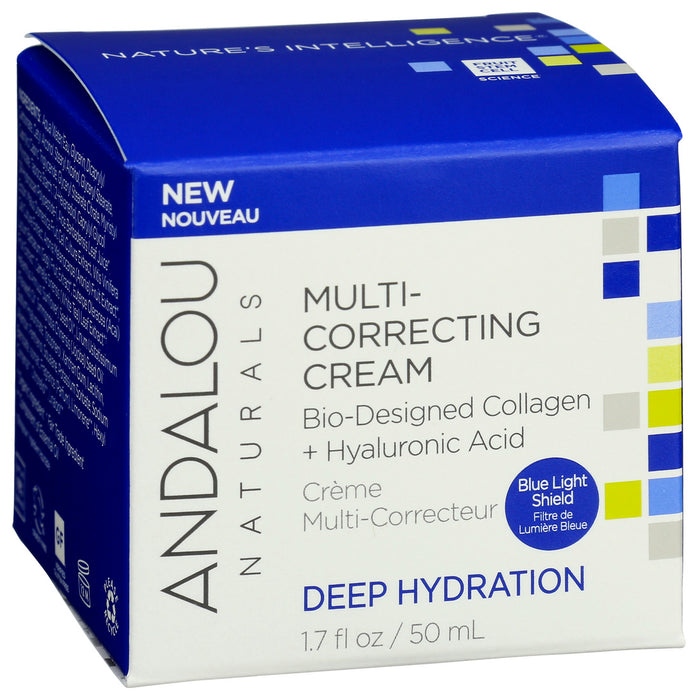 Andalou Naturals Cream Deep Hydration Multi Correcting 1 Each 1.7 Oz