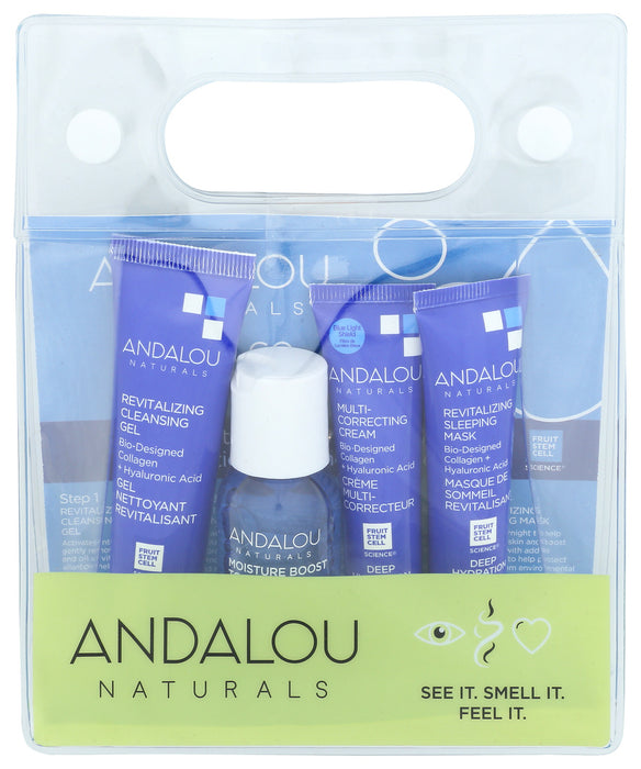 Andalou Naturals The Deep Hydration Routine 4 Ct  1 Each 2.7 Fl