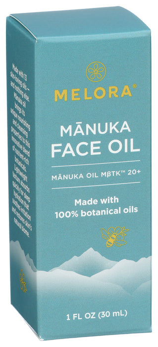 MELORA Face Oil Manuka Anti Aging Oil with Vitamin C A E 1 Oz