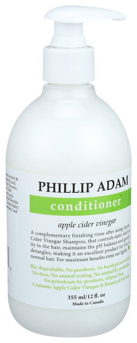 Phillip Adam  Apple Cider Vinegar Conditioner  1 Each  12 Oz