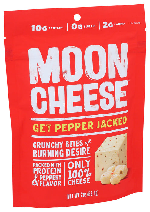 Moon Cheese  Get Pepper Jacked Crunchy Bites Resealable Bag  2 Oz