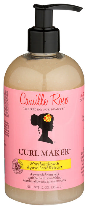 Camille Rose  Curl Maker Marshmallow & Agave Leaf Extract  1 Each  12 Oz