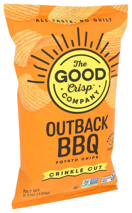 The Good Crisp Company Pot Chp Crinkle Bbq 5.5 oz