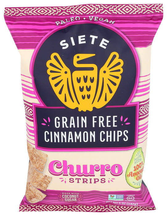 Siete Family Foods  Churro Strips Grain Free Cinnamon  5 Oz