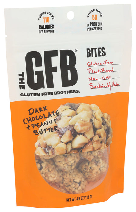 The Gfb  Dark Chocolate Peanut Butter Gluten Free Bites   4 Oz