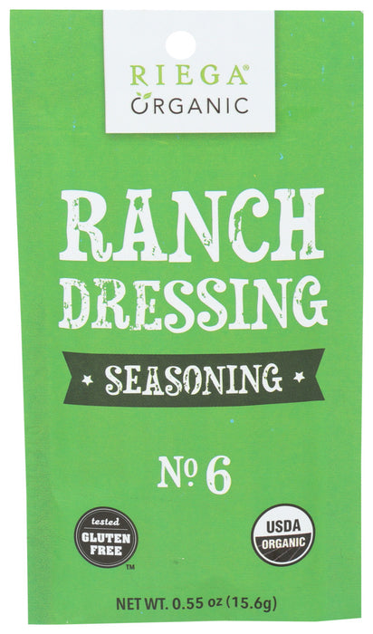 Riega Foods  Seasoning Ranch Dressing  Organic  X By  .55 Oz