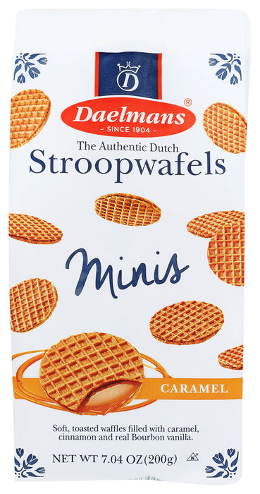 Daelman'S  Minis Caramel Stroopwafel Wafers  7.04 Oz