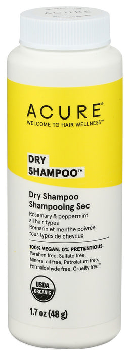 Acure  Shampoo Dry For All Hair Types  1 Each  1.7 Oz