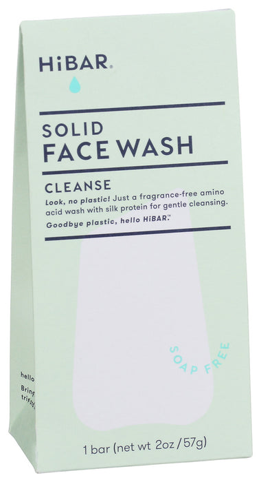 Hibar  Inc  Solid Cleanse Face Wash  1 Each  2 Oz