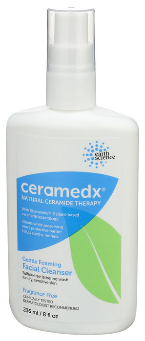 Ceramedx Gentle Foaming Facial Cleanser Fragrance Free 8 Oz