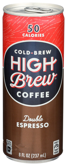 High Brew  Ready To Drink Double Espresso   8 oz