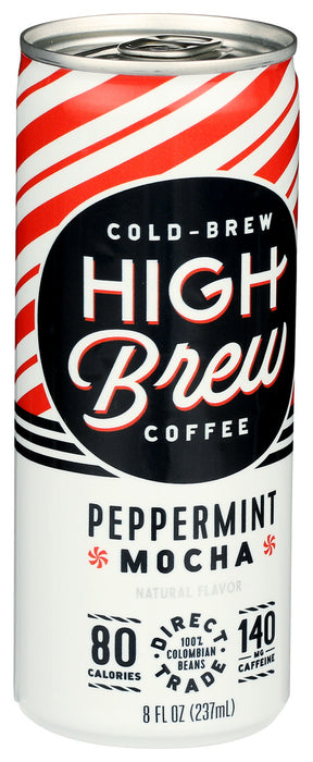 High Brew  Coffee Holiday Peppermint Mocha   8 fl oz