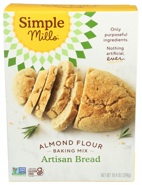 Simple Mills  Almond Flour Artisan Bread Mix   10.4 Oz