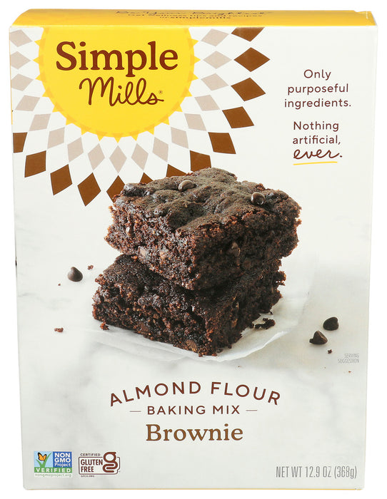 Simple Mills  Brownie Mix Almond Flour   12.9 Oz