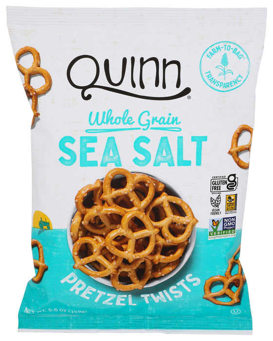 Quinn  Pretzels Classic Sea Salt Twist  7 Oz