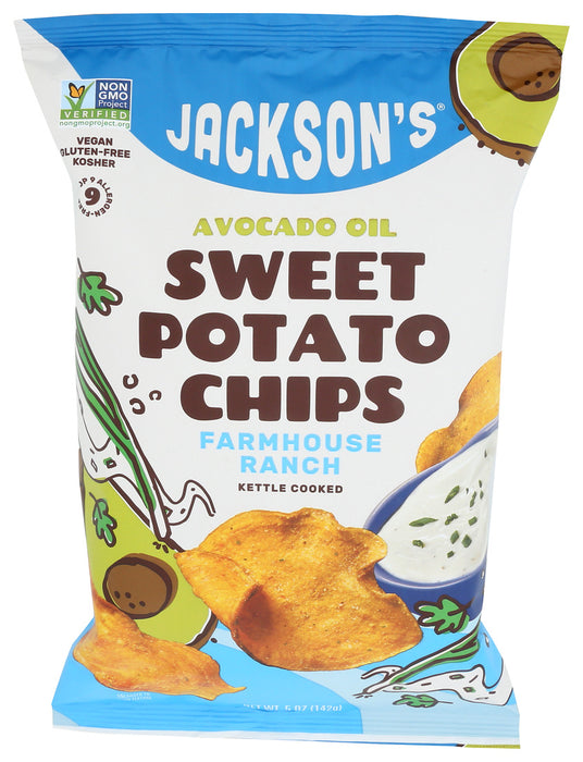 Jackson Sweet Potato Chips 5 Oz