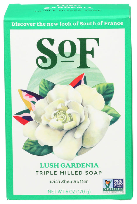 South Of France  Bar Soap Lush Gardenia  1 Each  6 Oz