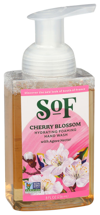 South Of France  Hand Wash Foam Cherry Blossom  1 Each  8 Oz