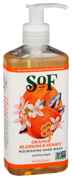 South Of France  Hand Wash Orange Blossom Honey  1 Each  8 Oz