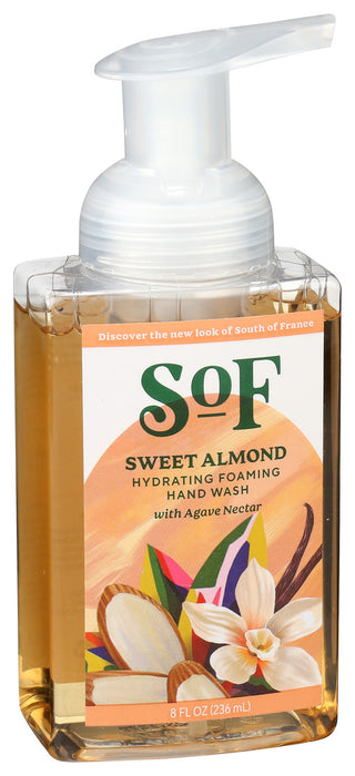 South Of France  Hand Soap Foaming Almond Gourmande  1 Each  8 Oz