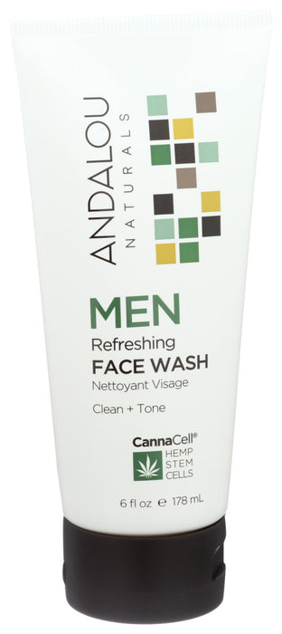 Andalou Naturals Face Wash Men'S Refreshing 1 Each 6 Oz