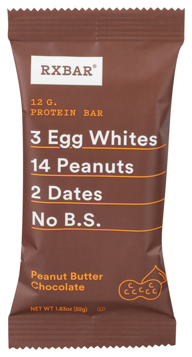 Rxbar Protein Bar Chocolate Peanut Butter 1.83 Oz