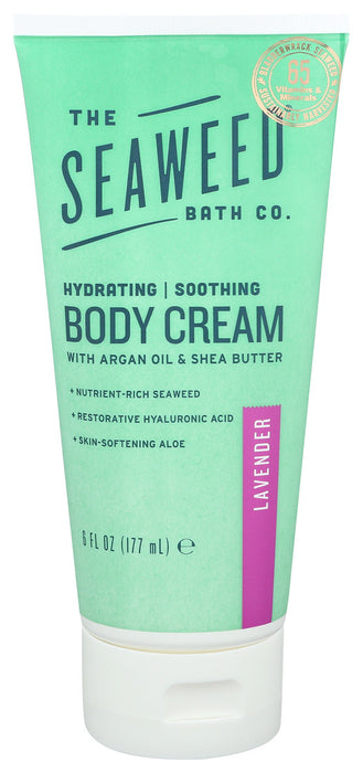 Seaweed Bath Co  Body Cream Lavender  1 Each  6 Oz