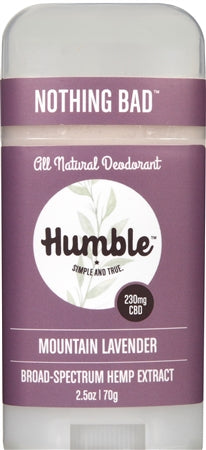 Humble All Natural Deodorant Mountain Lavender 2.5 OZ
