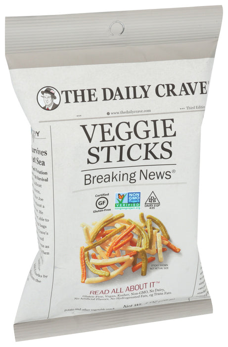 The Daily Crave  Veggie Sticks  1 Oz